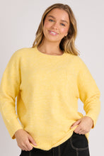 Load image into Gallery viewer, Pocket Detail Jumper / Lemon