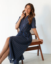 Load image into Gallery viewer, Stripe Midi Dress