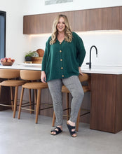 Load image into Gallery viewer, CHECKED LEGGINGS 2.0 FULL LENGTH BLACK & WHITE