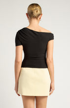 Load image into Gallery viewer, One Shoulder Gold Hardware Details Top