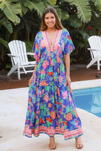 Load image into Gallery viewer, Viginia Blue Maxi Dress