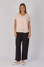 Load image into Gallery viewer, Button Through Shell Blouse - Blush