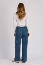 Load image into Gallery viewer, Patch Pocket Jeans - Mid Blue