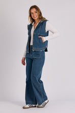 Load image into Gallery viewer, Patch Pocket Jeans - Mid Blue