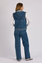 Load image into Gallery viewer, Zip Through Vest - Mid Blue