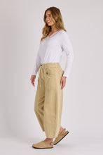 Load image into Gallery viewer, Cord Barrel Leg Pant- Stone