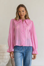 Load image into Gallery viewer, Dobby Blouse - Pink
