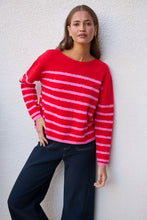 Load image into Gallery viewer, Crew Neck Stripe Jumper