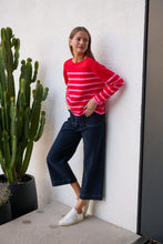 Load image into Gallery viewer, Crew Neck Stripe Jumper