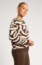 Load image into Gallery viewer, Zebra Print Button Up Cardigan