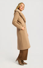 Load image into Gallery viewer, Detachable Fur Collar Faux Wool Coat