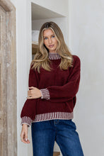 Load image into Gallery viewer, Tilly Knit Jumper - Maroon