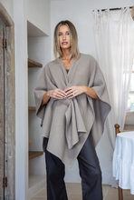 Load image into Gallery viewer, Smaibulun Wrap Poncho - Beige