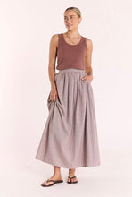 Load image into Gallery viewer, Lottie Skirt | Chocolate Gingham