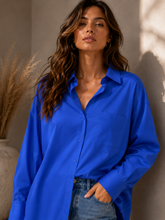 Load image into Gallery viewer, Cobalt Blue Shirt