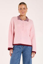 Load image into Gallery viewer, Feather & Noise – Ember Knit | Pink Burgundy