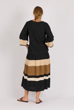 Load image into Gallery viewer, Ellis & Dewy – Contrast Panel Midi Dress