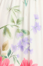 Load image into Gallery viewer, Floral Short Sleeve Chiffon Midi Dress