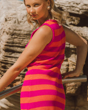 Load image into Gallery viewer, Stripe Knit Short Dress
