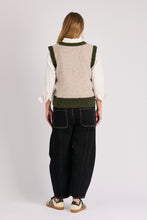 Load image into Gallery viewer, V Neck Vest -Oatmeal
