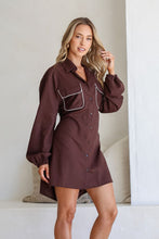 Load image into Gallery viewer, Charlie Shirt Dress
