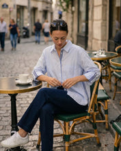 Load image into Gallery viewer, Stripe Trim Shirt
