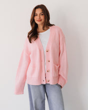 Load image into Gallery viewer, LONG SLEEVE CARDI - Pink
