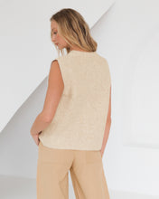 Load image into Gallery viewer, Louise Knit Vest – Oatmeal
