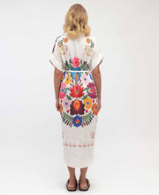 Load image into Gallery viewer, Multi Floral Shirt Dress
