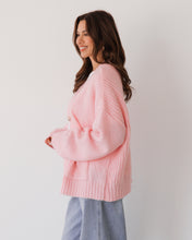 Load image into Gallery viewer, LONG SLEEVE CARDI - Pink
