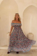 Load image into Gallery viewer, Eclectic Bohemian Grace Gown Sapphire
