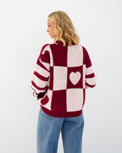 Load image into Gallery viewer, Red Heart Knit Jumper
