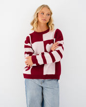 Load image into Gallery viewer, Red Heart Knit Jumper

