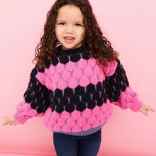 Load image into Gallery viewer, Marissa Mini Me Bubble Stitch Knit Jumper
