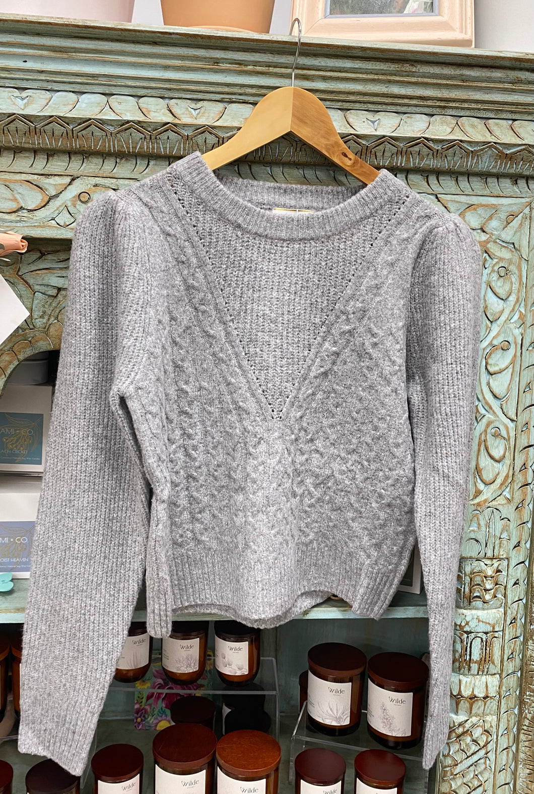 Grey Knit Jumper