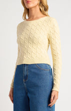 Load image into Gallery viewer, Zig Zag Textured Knit Top
