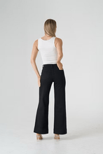 Load image into Gallery viewer, Black Wide leg Jeans
