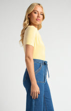 Load image into Gallery viewer, Stretch Jersey Top with Front Ruched Detail
