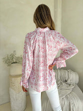 Load image into Gallery viewer, Palos Blouse - Petal &amp; Poise Print
