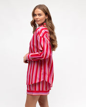 Load image into Gallery viewer, RED RENATA STRIPE SHIRT
