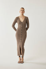 Load image into Gallery viewer, City Sighting Knit Dress - Cocoa
