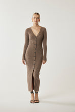 Load image into Gallery viewer, City Sighting Knit Dress - Cocoa
