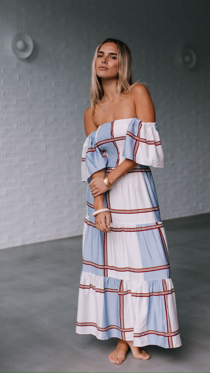 Firenze Spring Check dress