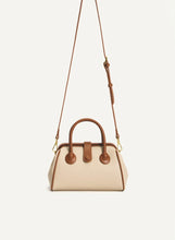 Load image into Gallery viewer, CAMILLE HANDLE BAG - ALMOND CARAMEL
