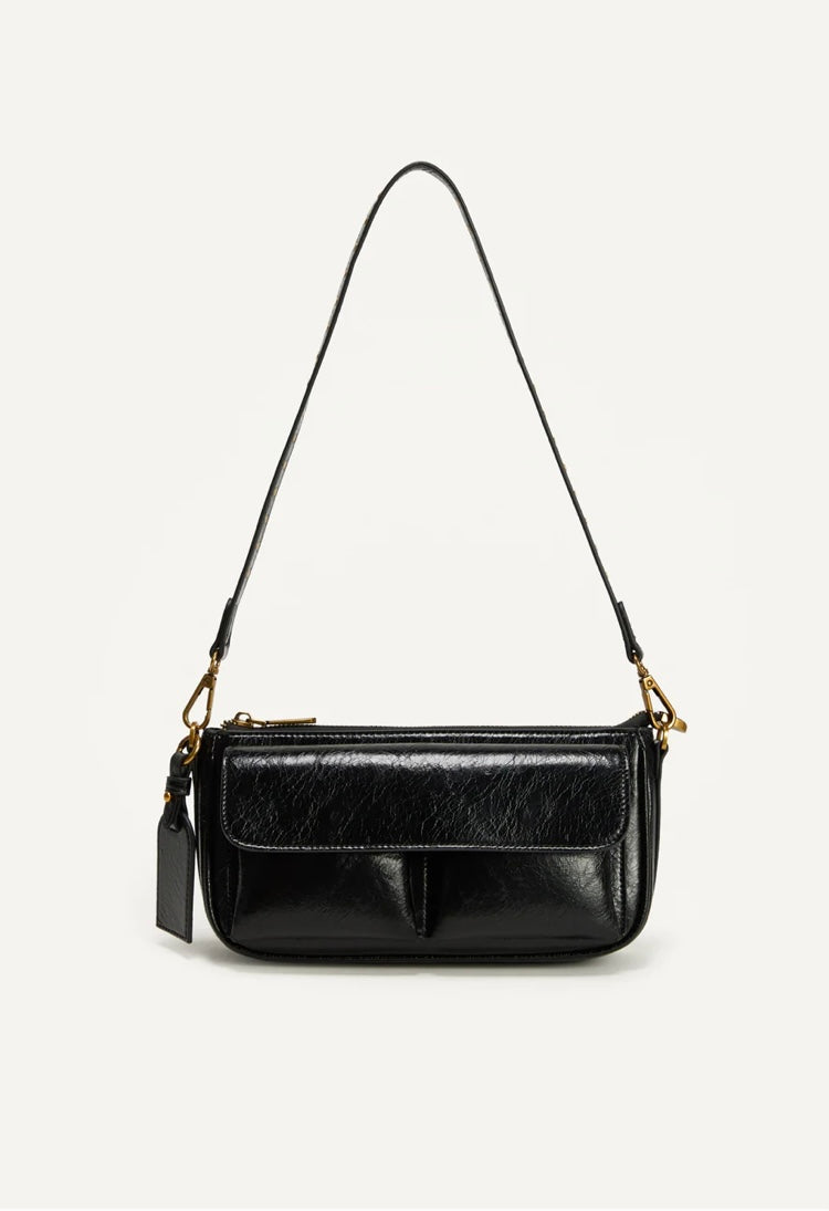 PHOEBE SHOULDER BAG - BLACK