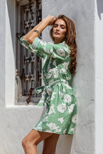 Load image into Gallery viewer, Laguna Tie Front Shirt Dress

