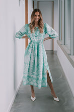 Load image into Gallery viewer, Cotton Patchwork Maxi Dress
