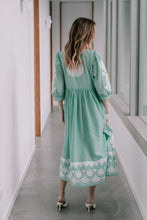 Load image into Gallery viewer, Cotton Patchwork Maxi Dress
