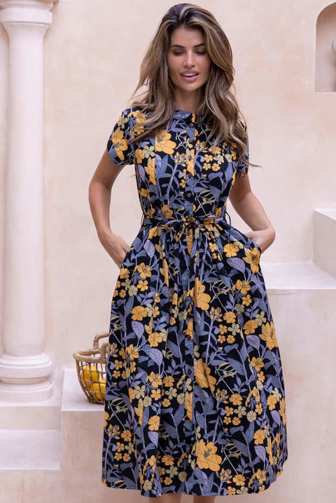 Vivien Dress Nightshade