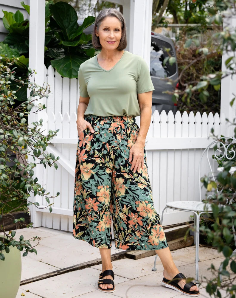 Peyton Pants - Botanic Green